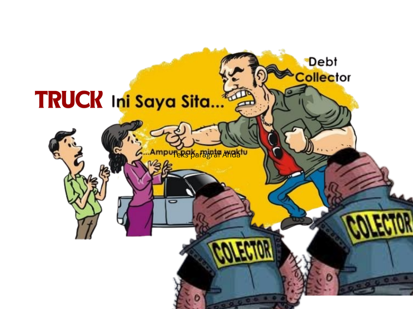 penarikan unit di jalan oleh mata elang
